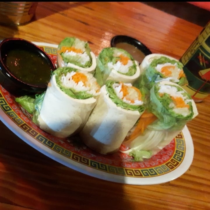 photo of Saigón Noodle Bar San Telmo Spring rolls shared by @anana on  21 Aug 2022 - review