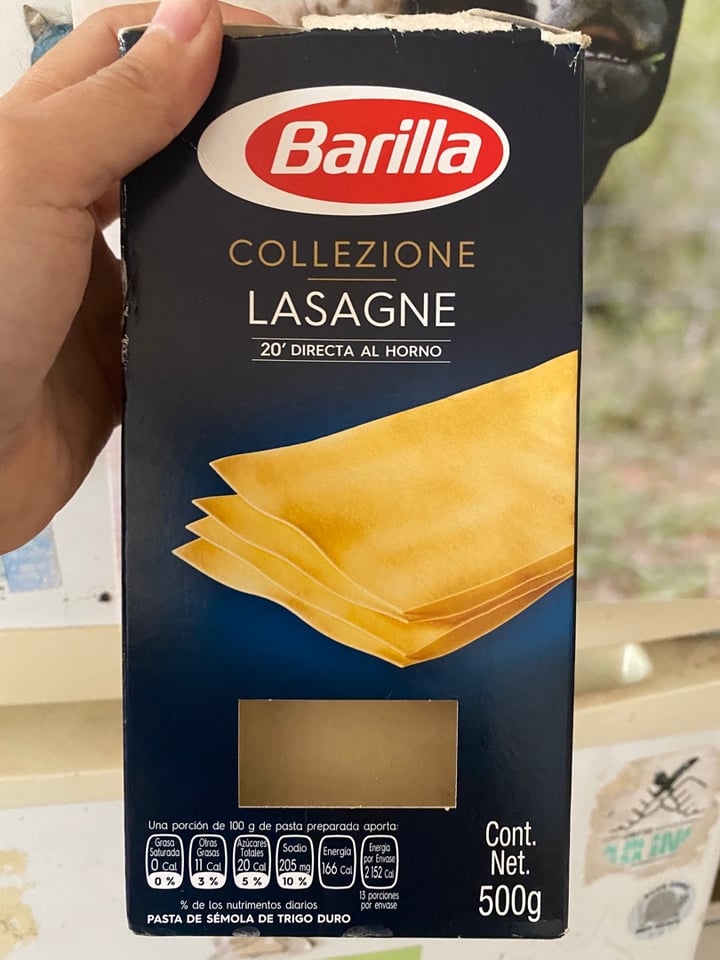 photo of Barilla Barilla Collezione Lasagna shared by @adhara on  12 Feb 2020 - review