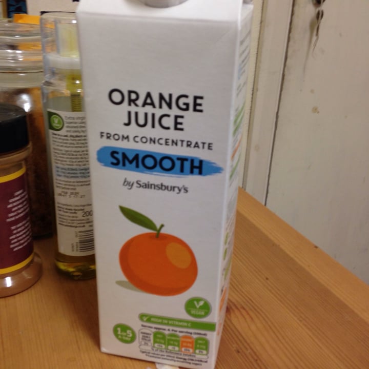 photo of Sainsbury's Orange juice shared by @mustang8 on  24 Aug 2020 - review