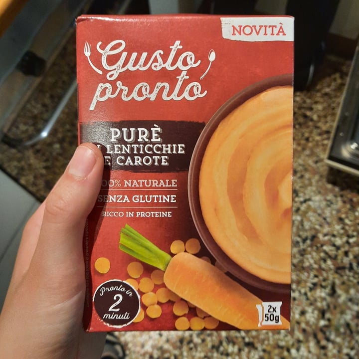 review photo of Gusto pronto Purè di lenticchie e carote shared by @silvialuli on 10 Dec 2021 - review