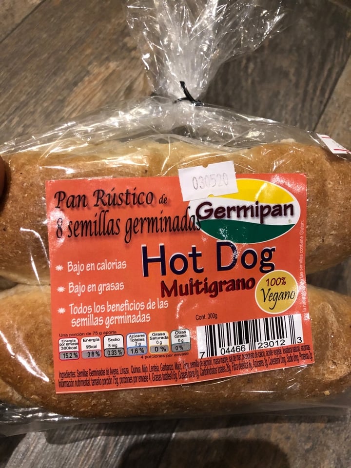 photo of Germipan Pan Rustico Para Hot Dog shared by @salcastillo on  11 Mar 2020 - review