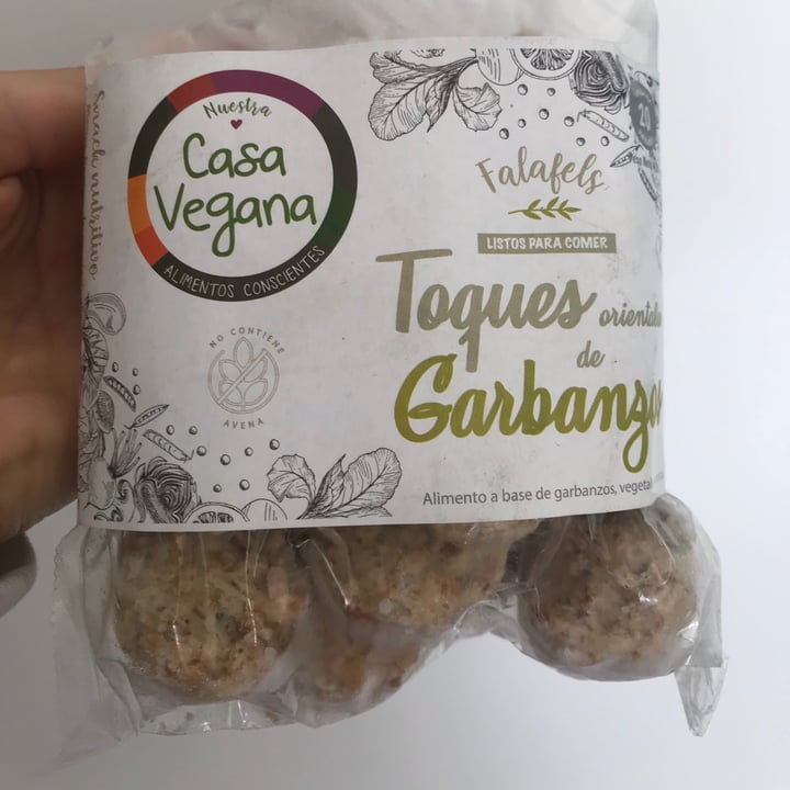 photo of Casa Vegana Albóndigas de garbanzos shared by @abrilvs on  25 May 2021 - review