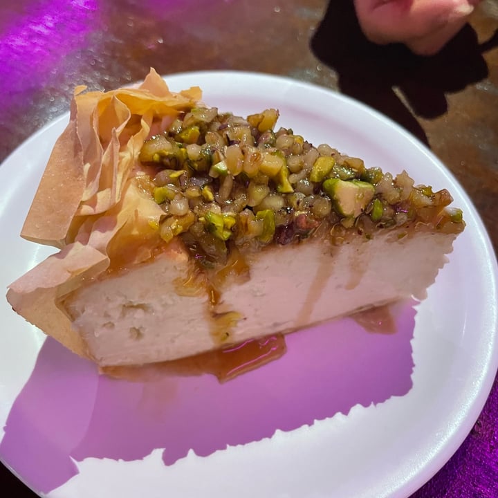 photo of I Should Be Souvlaki Baklava Cheesecake shared by @clam on  08 Jan 2022 - review
