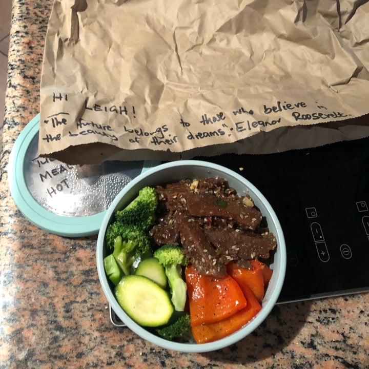 photo of Niche the Vegan Eatery Mongolian and Black Pepper Seitan shared by @leighclare29 on  04 Aug 2020 - review