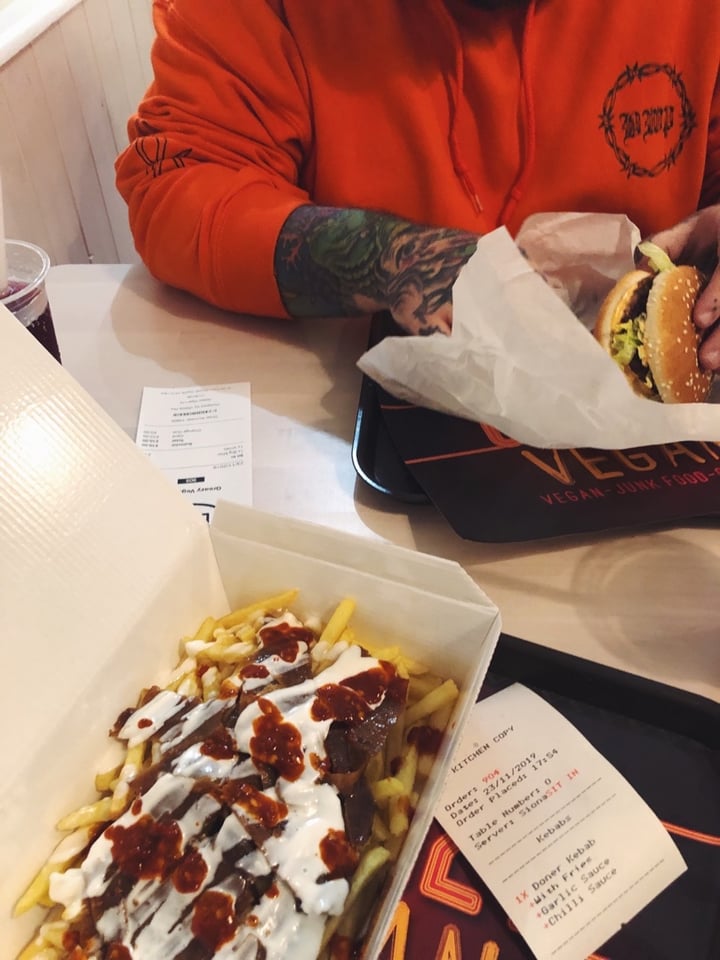 review photo of Greazy Vegan Doner Kebab shared by @gumpi on 12 Dec 2019 - review