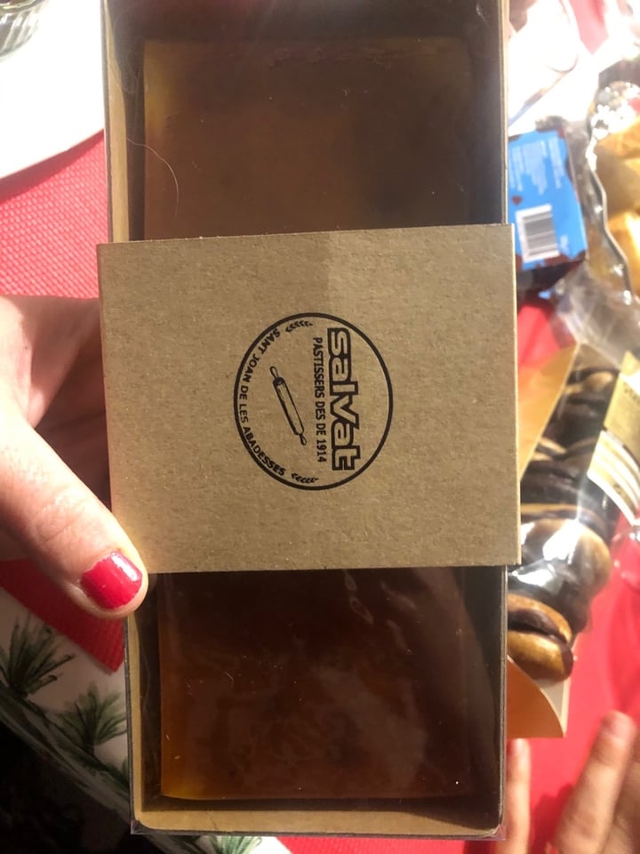 review photo of Salvat Turrón Crema Vegano shared by @gigio on 25 Dec 2019 - review