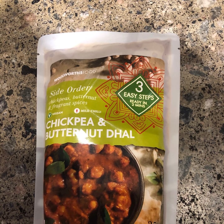 photo of Woolworths Food Chickpea & Butternut Dhal shared by @plantpoweredpayalla on  07 Oct 2020 - review