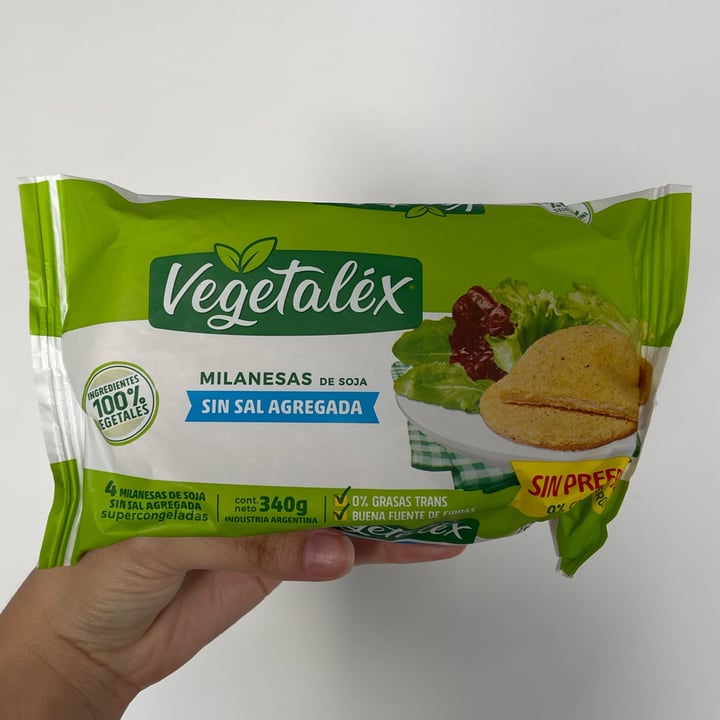 review photo of Vegetalex Milanesas De Soja Sin Sal Agregada shared by @mariaeugsanchez on 05 Jul 2022 - review