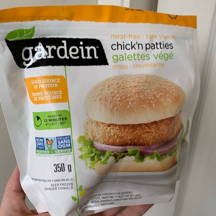 photo of Gardein Chick’n Patties Galettes Vege shared by @selene00 on  01 Feb 2021 - review