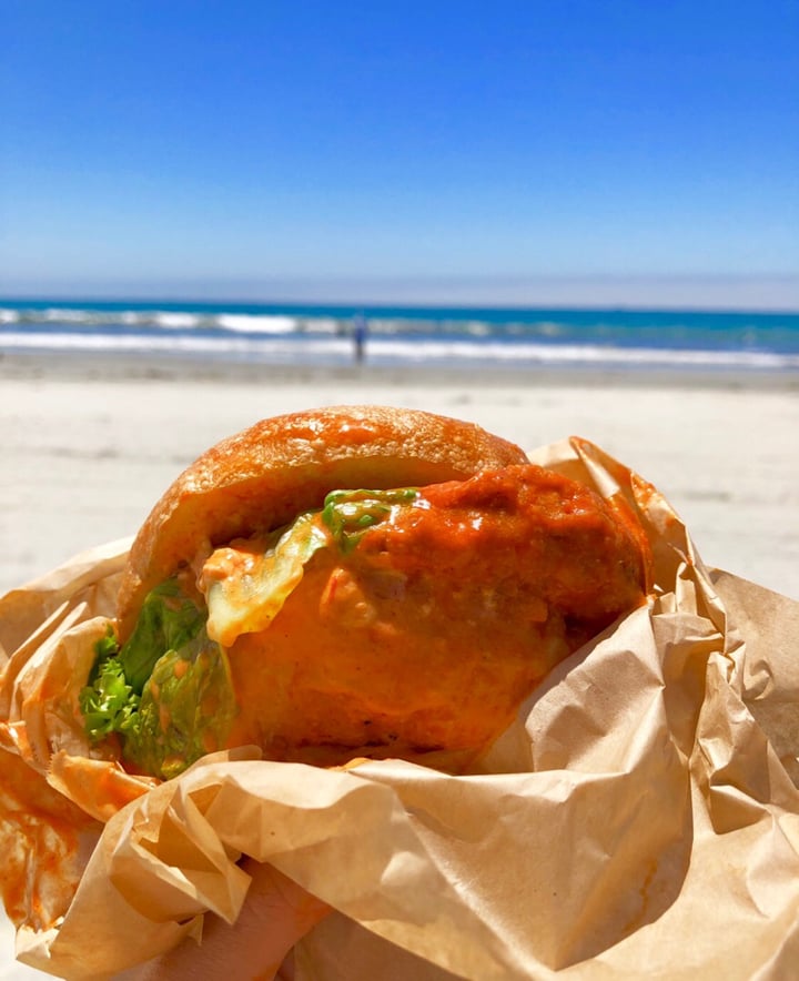 photo of Evolution Buffalo  Chicken Sandwich shared by @vegan-treehugger on  02 Jan 2020 - review
