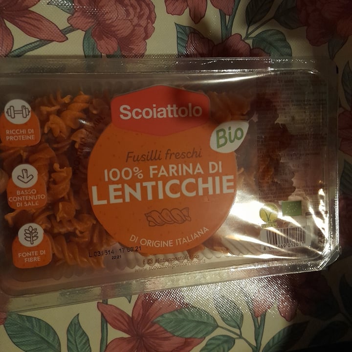 review photo of Scoiattolo Fusilli Con Farina Di Lenticchie shared by @lorenzovittori on 19 Aug 2021 - review