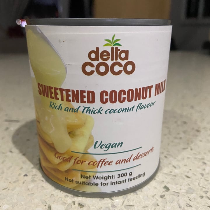 photo of Delta Coco Sweetened coconut milk shared by @lache on  30 Jun 2021 - review