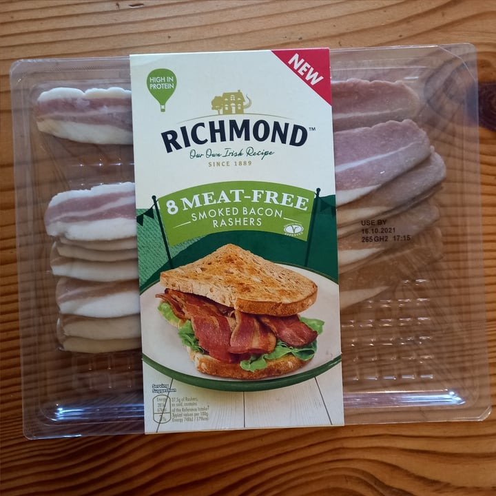 photo of Richmond Richmond Meat Free Smoked Bacon Rashers shared by @janxr on  16 Oct 2021 - review