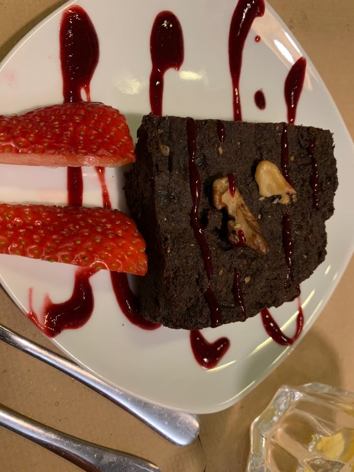 photo of Vegetalia Brownie de chocolate shared by @mariajosequero on  01 Mar 2020 - review