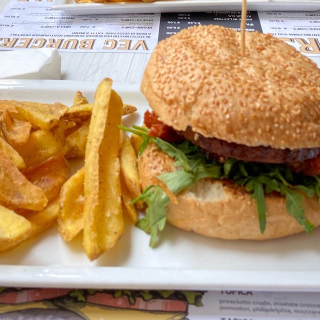 Photo of the dish “Burger Napule Senza Formaggio”