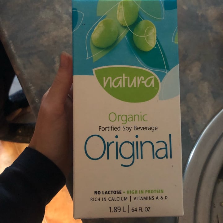 photo of Natura Organic Fortified Soy Beverage Original shared by @weepingwillow0 on  03 Nov 2021 - review