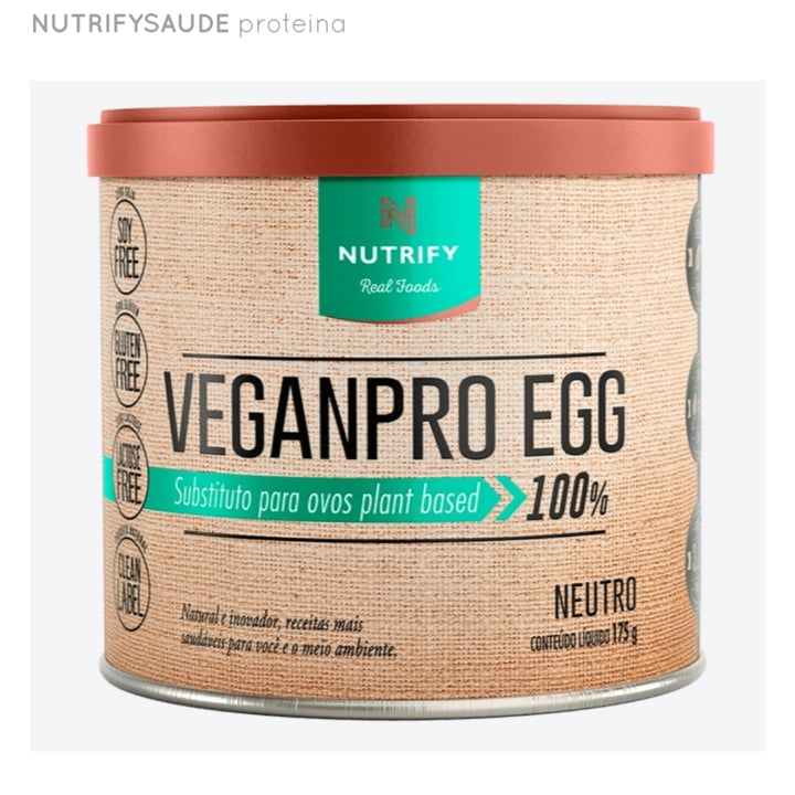 photo of Nutrify. - Food Veganpro sachê - sabor baunilha shared by @andreia08 on  23 Apr 2022 - review