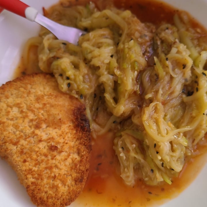 photo of Rango Vegano Air Fryer com Macarrão de Abobrinha ao Sugo Rango Vegano Air Fryer com Macarrão de Abobrinha ao Sugo shared by @gilzatbarbosa on  06 Dec 2022 - review