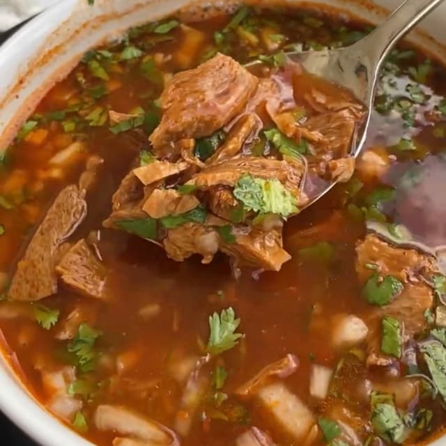 Photo of the dish “Consomé de barbacoa”