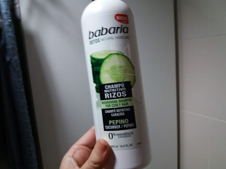 photo of Babaria Champú nutritivo shared by @marapenya77 on  22 Jan 2020 - review