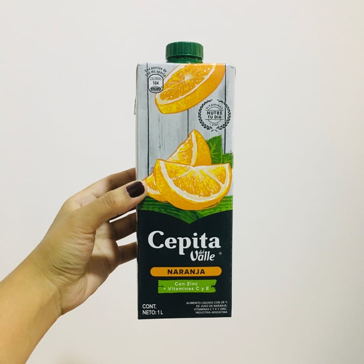 photo of Cepita del Valle Jugo De Naranja shared by @sofiporti on  13 Dec 2020 - review