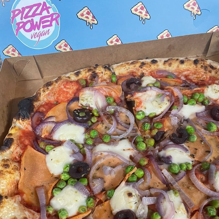 photo of Pizza Power Vegan Portuguesa shared by @tafarelgrolli on  28 Jul 2022 - review