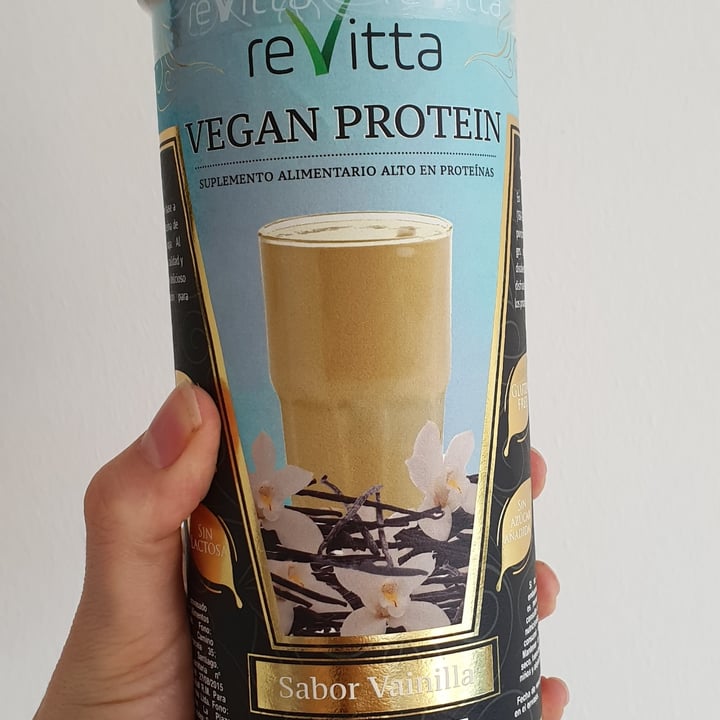 photo of Revitta Proteína sabor vainilla shared by @veggieprincess on  07 Jun 2020 - review