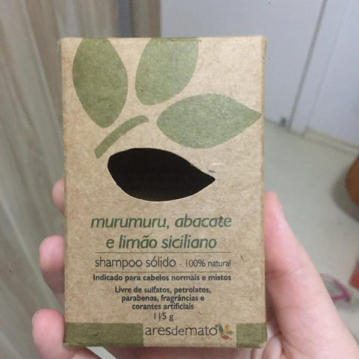 photo of aresdemato Shampoo Sólido shared by @mariamelo on  16 Jul 2021 - review
