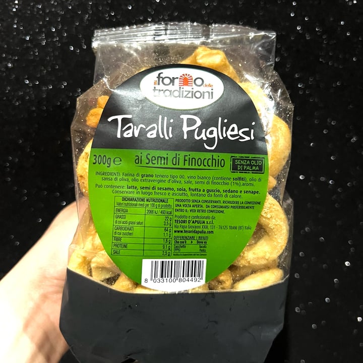 review photo of Il forno delle tradizioni Taralli Pugliesi Al Finocchio shared by @francescateddy on 27 Mar 2022 - review