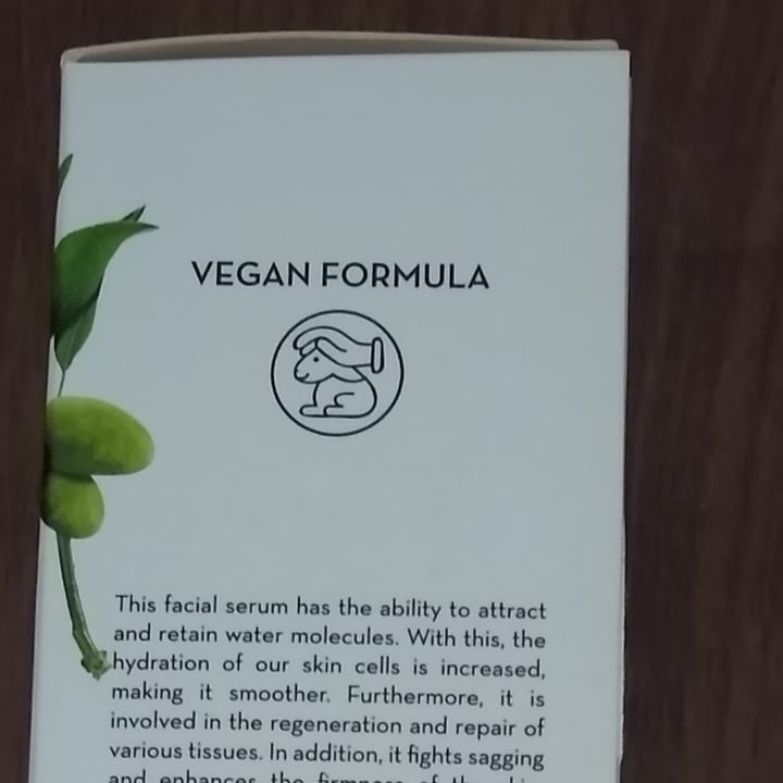 photo of Veganis Serum Facial Ácido Hialuronico shared by @pamarg on  15 Oct 2021 - review