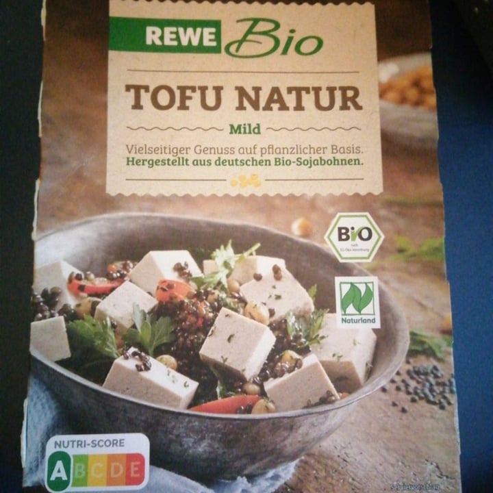 photo of Rewe Bio Natur Tofu shared by @pablitrojimenez on  04 Feb 2022 - review