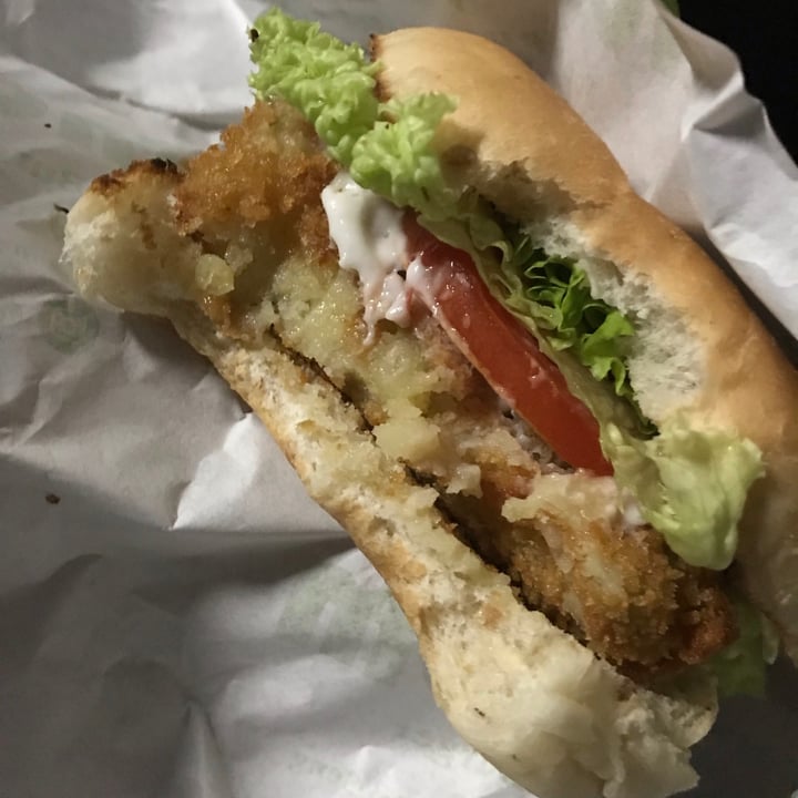 photo of nomVnom Bistro Potato Croquette Burger shared by @opheeeliaaa on  15 Jun 2020 - review