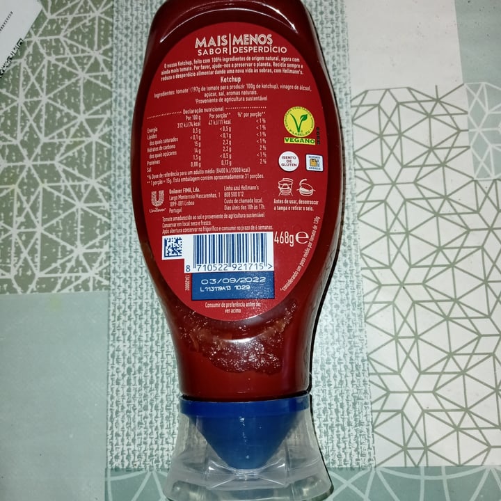 photo of Hellmann’s Aderezo vegano shared by @veraluxy on  11 Jun 2022 - review