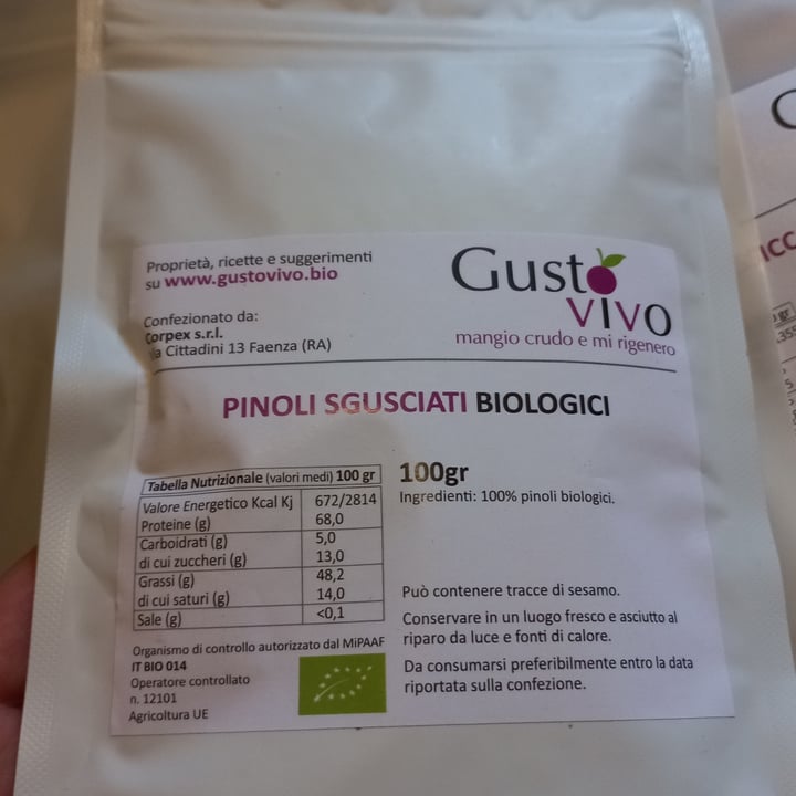 photo of Gusto vivo Pinoli shared by @mcame on  23 Jun 2022 - review