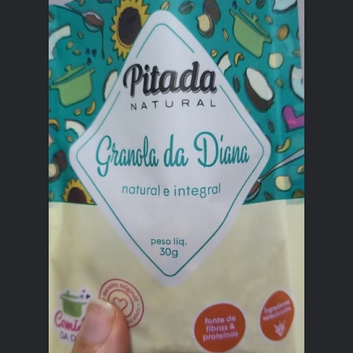 photo of Pitada natural Granola da Diana shared by @chrissantos on  14 Jul 2022 - review