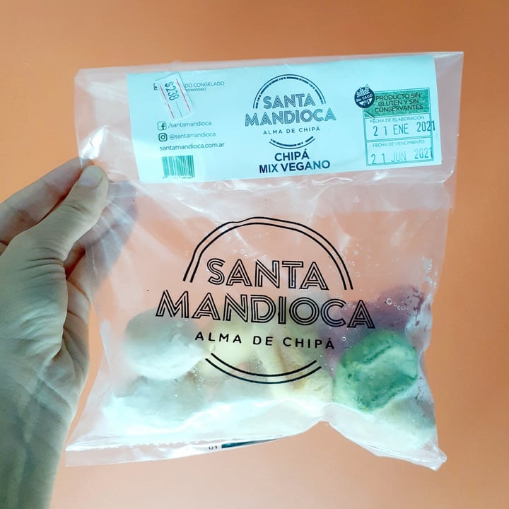 photo of Santa Mandioca Chipa surtidos shared by @lalaveg on  06 Feb 2021 - review