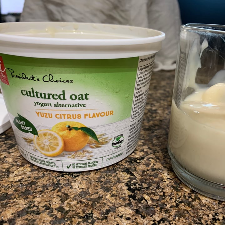 photo of President's Choice Cultured Oat Yuzu Citrus Flavour shared by @kajun23 on  25 Sep 2021 - review