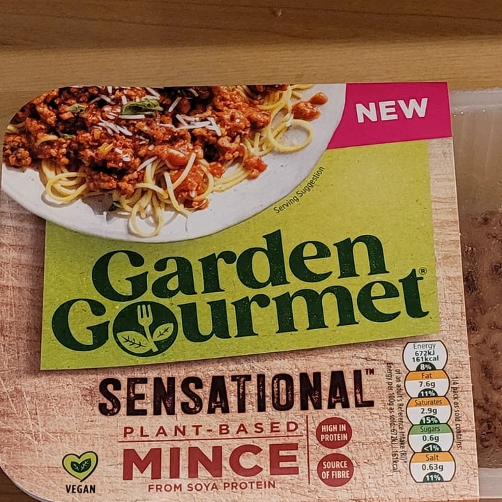 photo of Garden Gourmet Sensational plant based mince shared by @abigailp on  13 Jan 2022 - review