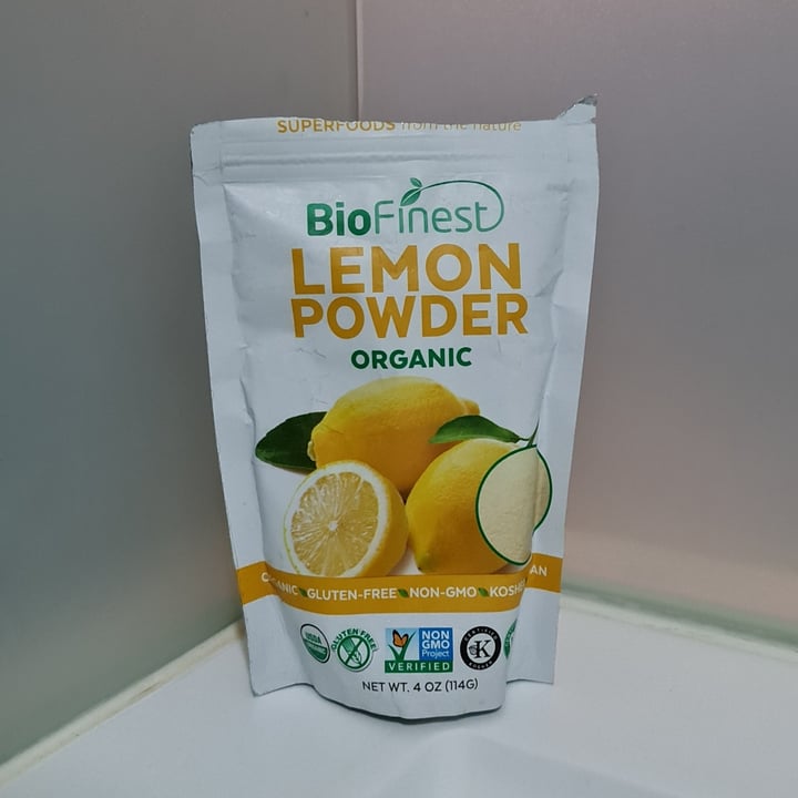 photo of BioFinest Organic Lemon Powder shared by @parismelody on  28 Oct 2022 - review