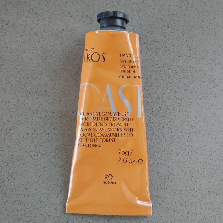 photo of Natura Castanha hand cream shared by @kimmcbouchard on  08 May 2022 - review