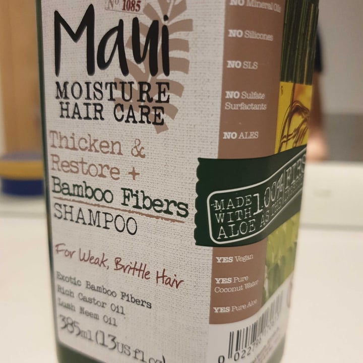 review photo of Maui Moisture Maui Moisture Bamboo Fibers Shampoo shared by @rainier14 on 20 Oct 2021 - review