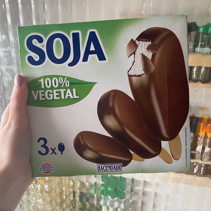 review photo of Hacendado Helado de Soja y Chocolate shared by @gororiddle on 12 Jun 2021 - review