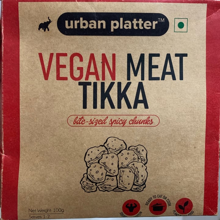 photo of Urban Platter Vegan Meat Tikka shared by @mitsubishi13 on  12 Jul 2020 - review