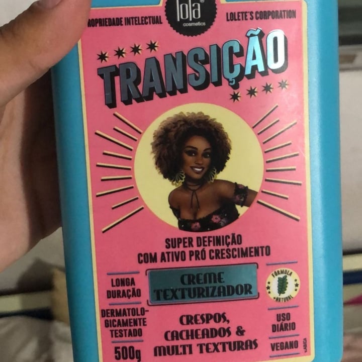 photo of Lola Cosmetics Creme de pentear texturizador transição shared by @betty06 on  21 Apr 2022 - review