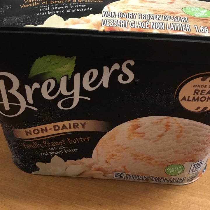 photo of Breyers Non Dairy Vanilla & Peanut Butter Ice Cream shared by @scazi on  11 May 2021 - review