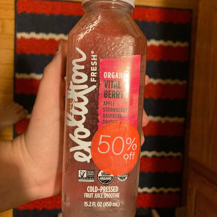 review photo of Evolution Fresh Vital berry shared by @cleanplateclub on 30 Dec 2021 - review