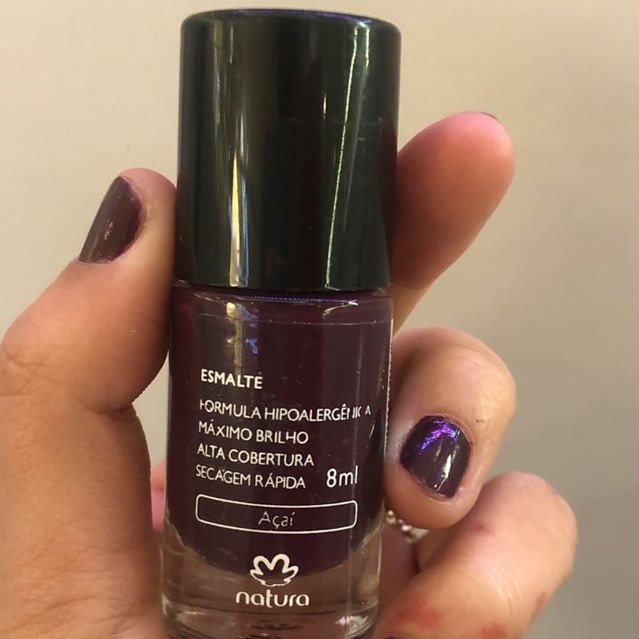 photo of Natura Esmalte de uña Açai shared by @ishahami on  02 Nov 2021 - review