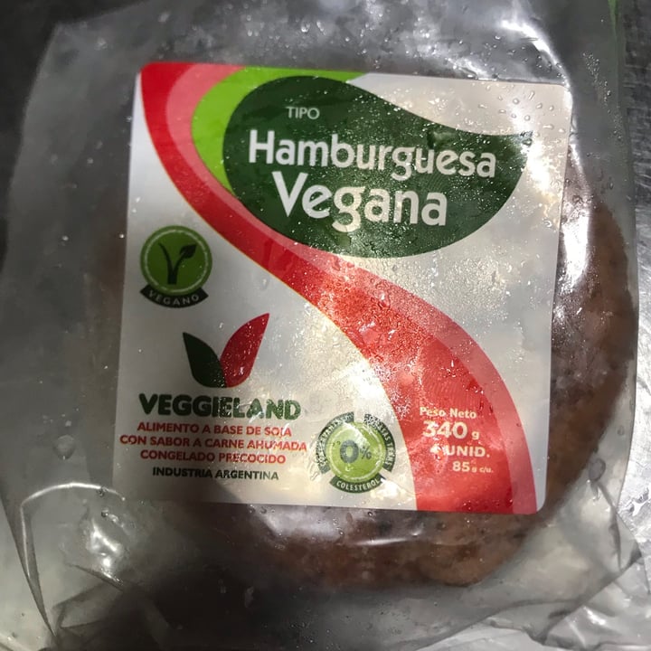 review photo of Veggieland Hamburguesa Vegana shared by @piliquinterno on 23 Aug 2021 - review