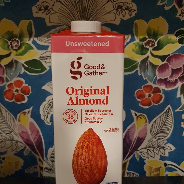 photo of Good & Gather Unsweetened Almond Milk shared by @paniwilson on  26 May 2021 - review