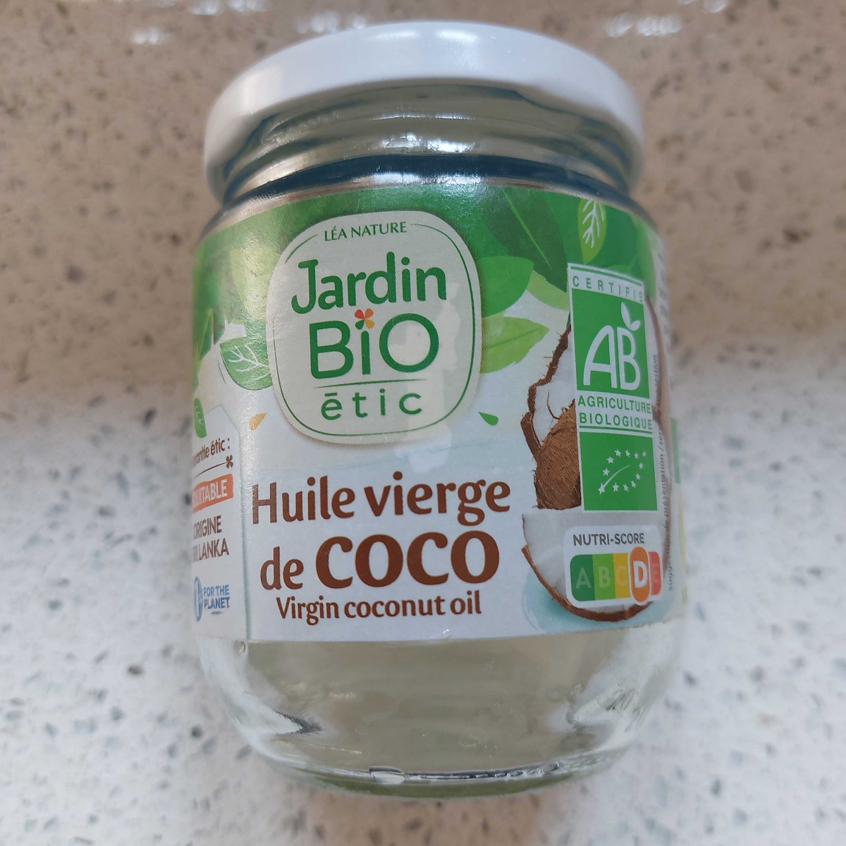 Huile coco Bio JARDIN BIO ETIC